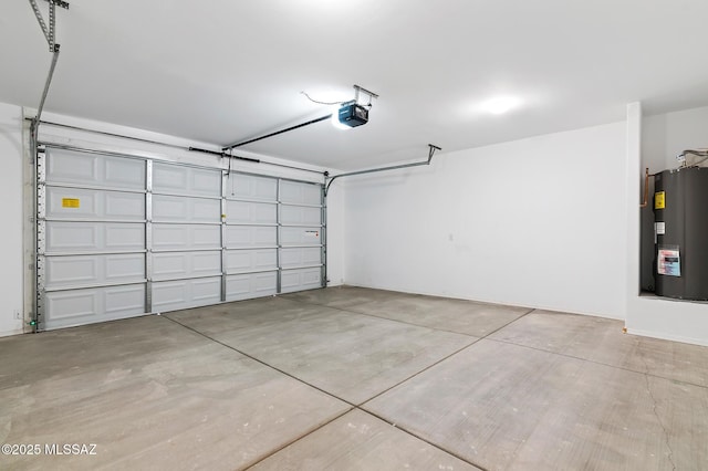 3000 S Smokin Pistol Way, Tucson, AZ 85713 - garage with water heater and a garage door opener