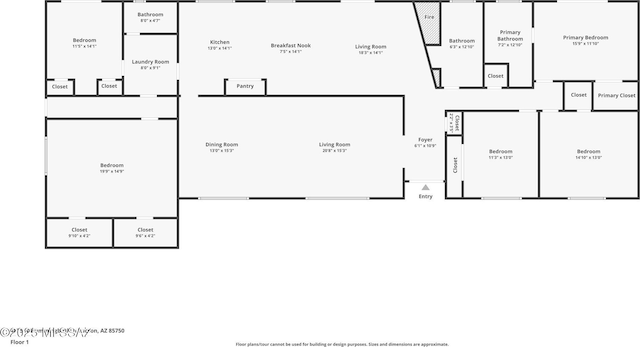 floor plan / room layout