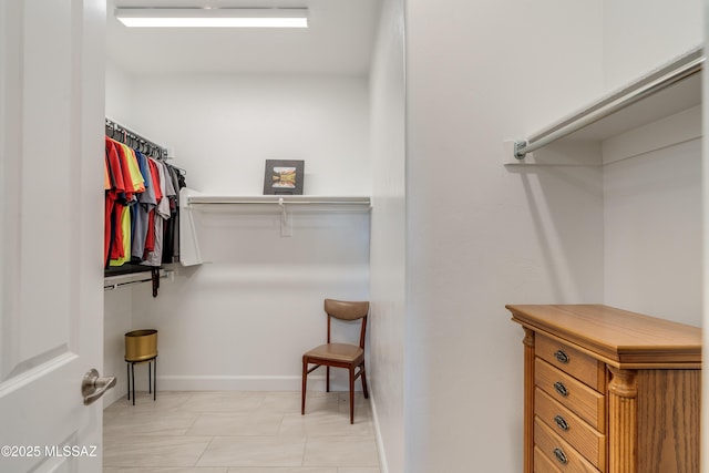 view of spacious closet