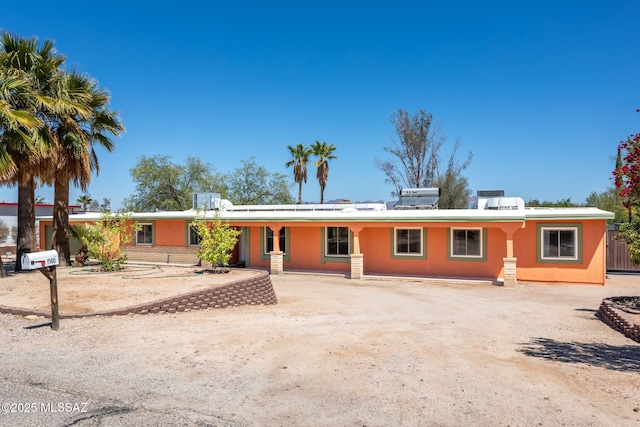 view of ranch-style home
