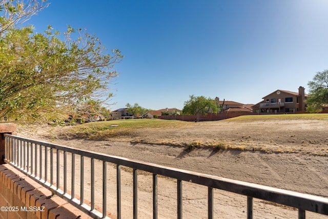 10261 N Wild Turkey Ln, Oro Valley, AZ 85737 - view of yard with a residential view
