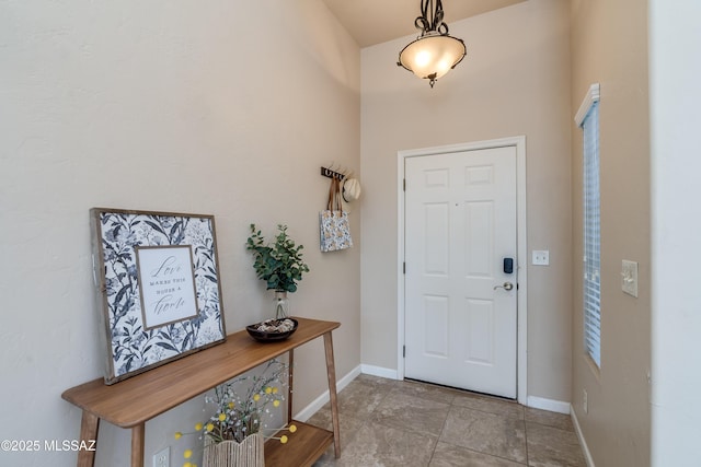 10261 N Wild Turkey Ln, Oro Valley, AZ 85737 - entryway with baseboards