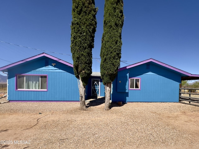 view of ranch-style house