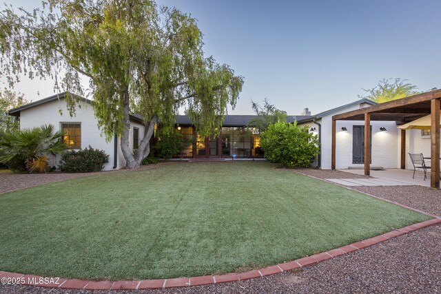 2626 E 4th St, Tucson, AZ 85716 - view of yard featuring a patio area