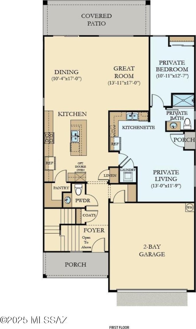 view of layout