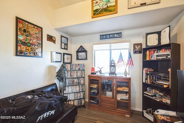 13960 E Placita Simpatica, Vail, AZ 85641 - bedroom featuring dark wood-style flooring and baseboards