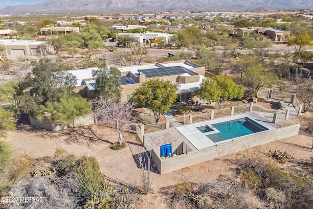 13960 E Placita Simpatica, Vail, AZ 85641 - aerial view of a mountainous background and a pool