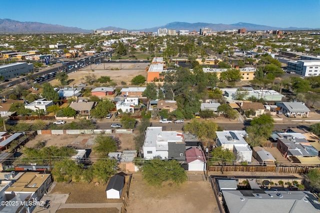 1025 N Perry Ave, Tucson, AZ 85705 - birds eye view of property with a mountain view