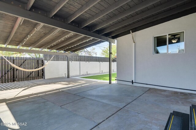 1025 N Perry Ave, Tucson, AZ 85705 - view of patio / terrace with fence
