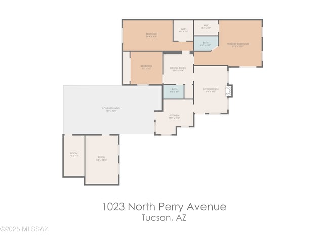 1025 N Perry Ave, Tucson, AZ 85705 - plan