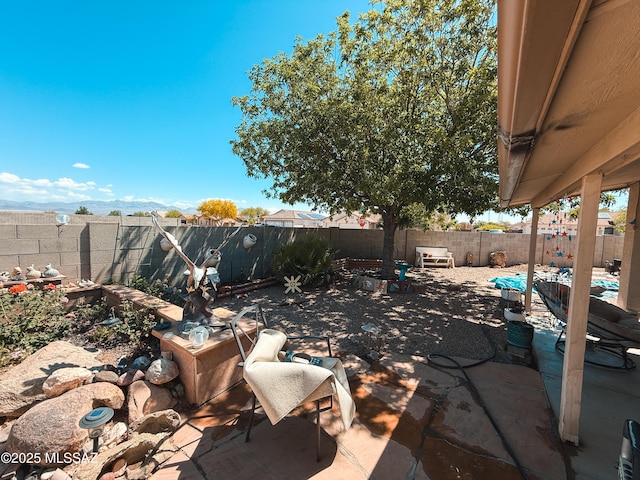 2692 W Dove Ln, Thatcher, AZ 85552 - view of patio / terrace with a fenced backyard