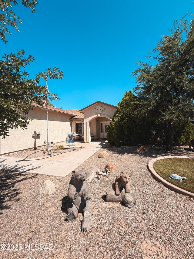 2692 W Dove Ln, Thatcher, AZ 85552 - back of property featuring stucco siding
