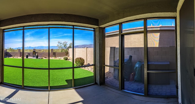 12100 E Ryscott Cir, Vail, AZ 85641 - sunroom with a mountain view