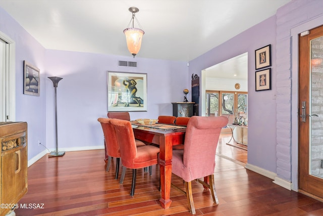 5920 N Campbell Ave, Tucson, AZ 85718 - dining area with wood finished floors and baseboards