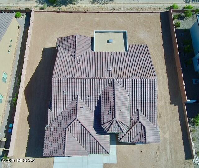 66414 E Peregrine Pl, Tucson, AZ 85739 - aerial view of property and surrounding area