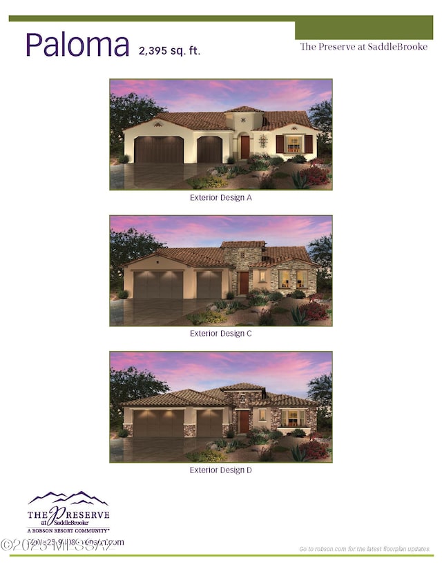 66414 E Peregrine Pl, Tucson, AZ 85739 - view of marketing collateral with multiple images