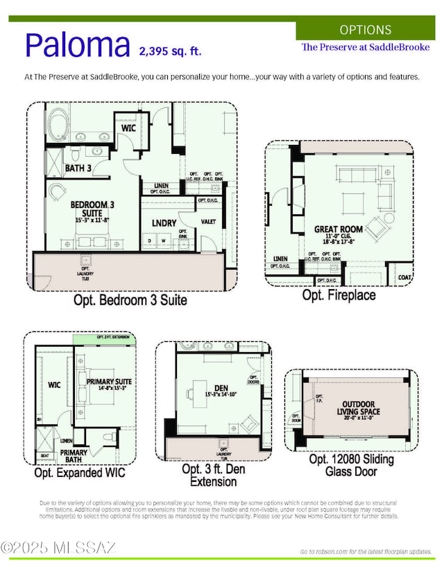 66414 E Peregrine Pl, Tucson, AZ 85739 - property floor plan