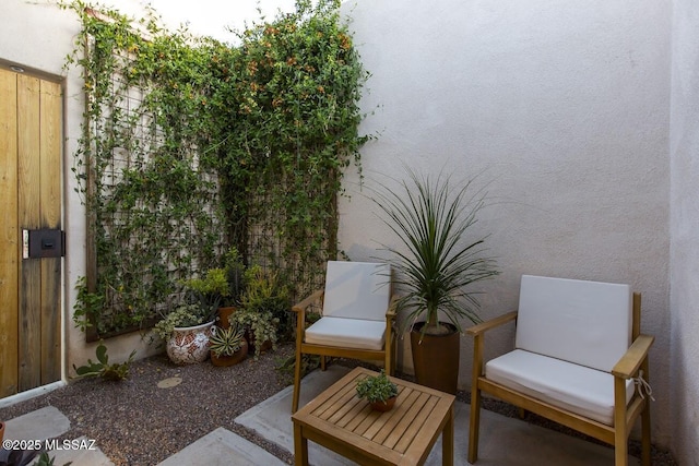 exterior space with a patio area