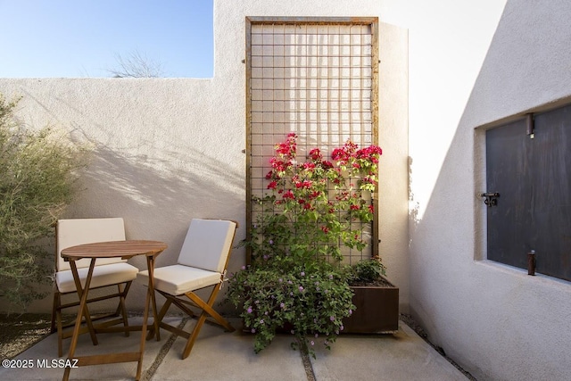 view of patio