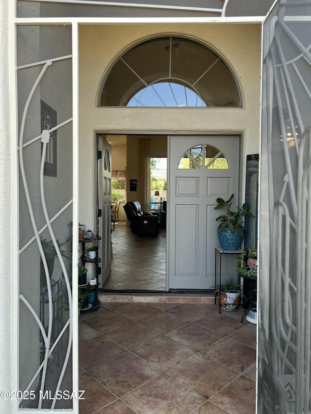 view of exterior entry