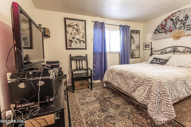 bedroom featuring carpet flooring