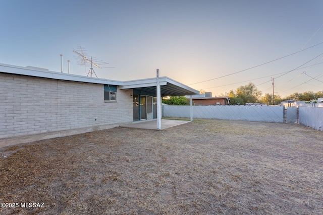 8133 E 6th St, Tucson, AZ 85710 - view of yard featuring fence and a patio