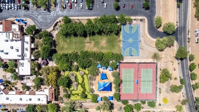 aerial view