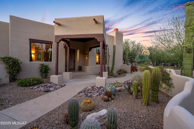 12431 E Cape Horn Dr, Tucson, AZ 85749 - view of front of home featuring stucco siding