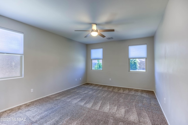 14172 E Vardo Dr, Vail, AZ 85641 - carpeted spare room featuring ceiling fan and baseboards