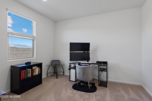 10337 S Pantano Knolls Dr, Vail, AZ 85641 - carpeted office with baseboards