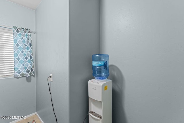 interior space with baseboards
