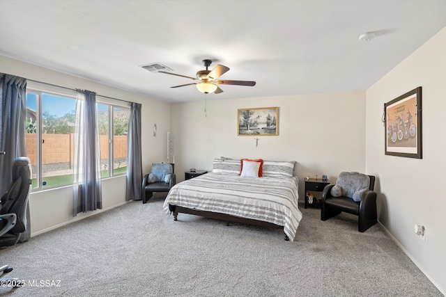 11042 W Case Way, Marana, AZ 85653 - carpeted bedroom with ceiling fan and baseboards