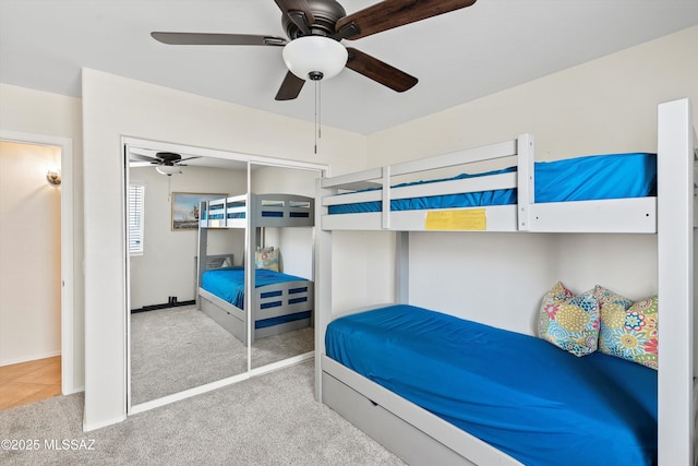 11042 W Case Way, Marana, AZ 85653 - carpeted bedroom with a ceiling fan