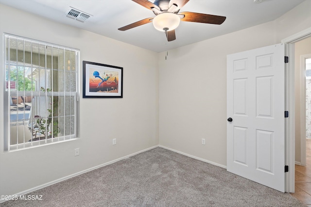 11042 W Case Way, Marana, AZ 85653 - unfurnished room with ceiling fan, carpet flooring, and baseboards