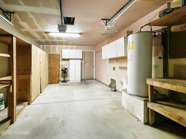 10084 E Bryonwood Ln, Tucson, AZ 85730 - garage featuring electric water heater and washer / dryer