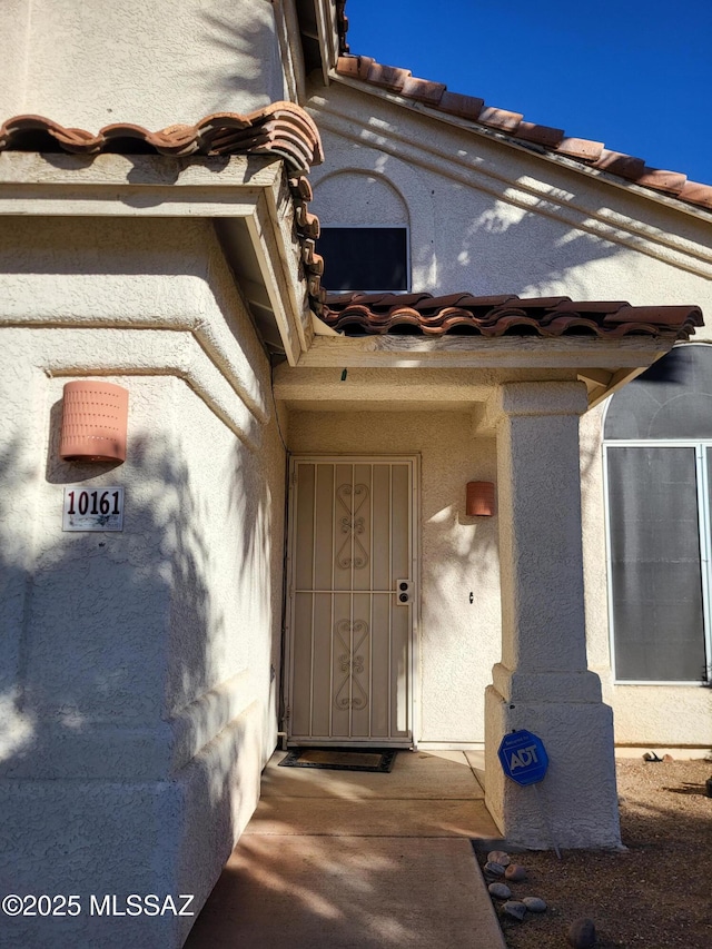 10161 E Queensgate Way, Tucson, AZ 85748 - view of exterior entry with stucco siding