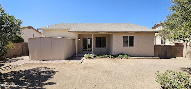 2801 W Calle De Rosita, Tucson, AZ 85746 - back of house with stucco siding and a patio area
