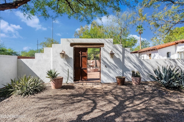 3263 E Broadway Blvd, Tucson, AZ 85716 - exterior space with fence and a gate