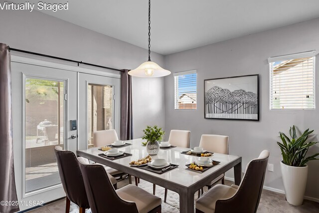 1020 E Wiley Squirrel Ln, Sahuarita, AZ 85629 - dining space with baseboards