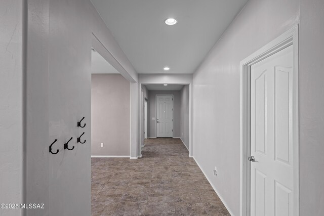 1020 E Wiley Squirrel Ln, Sahuarita, AZ 85629 - hall featuring recessed lighting and baseboards