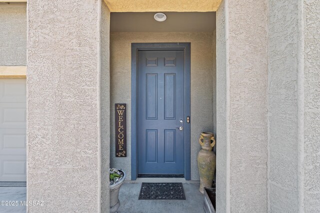 1020 E Wiley Squirrel Ln, Sahuarita, AZ 85629 - entrance to property featuring stucco siding