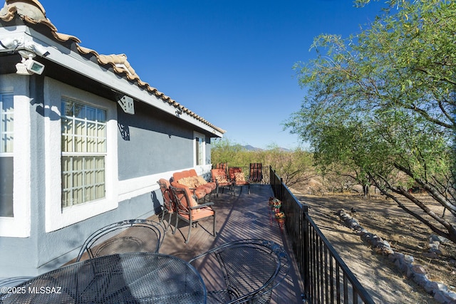 21 Kachina, Rio Rico, AZ 85648 - view of wooden deck