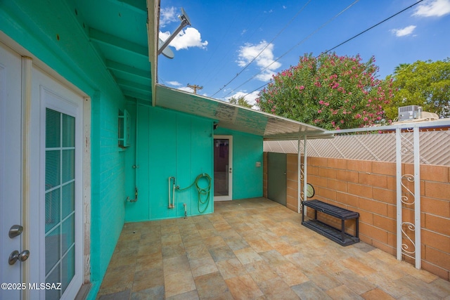 390 N Silverbell Rd, Tucson, AZ 85745 - view of patio / terrace with fence