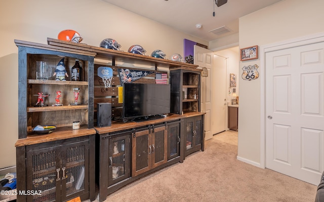 10199 S Pantano Knolls Dr, Vail, AZ 85641 - bar featuring visible vents and carpet
