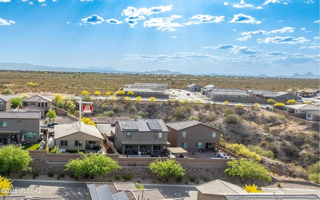10199 S Pantano Knolls Dr, Vail, AZ 85641 - aerial view with a residential view and a mountain view