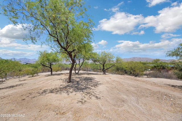 12471 E Speedway Blvd, Tucson, AZ 85748 - view of dirt / gravel road featuring a mountain view