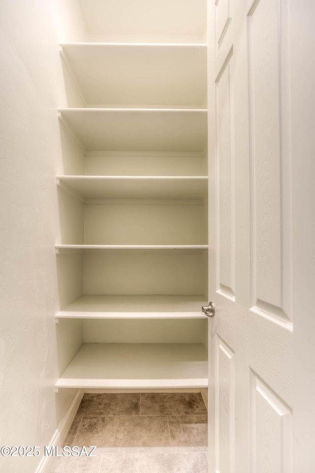 view of closet