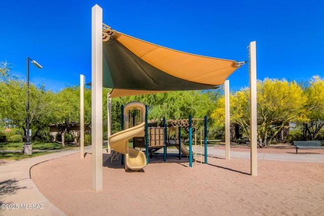 view of community playground