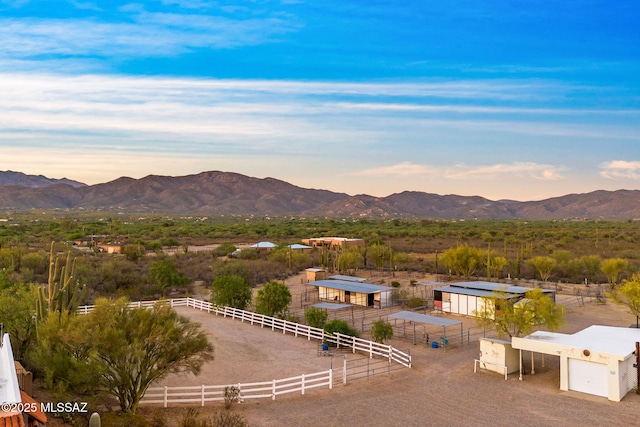 900 N Camino Del Codorniz, Tucson, AZ 85749 - view of mountain background featuring rural landscape