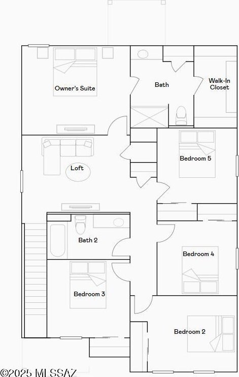 7029 W Star Garden Way, Tucson, AZ 85757 - floor plan